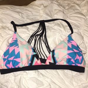 Triangle bathing suit top